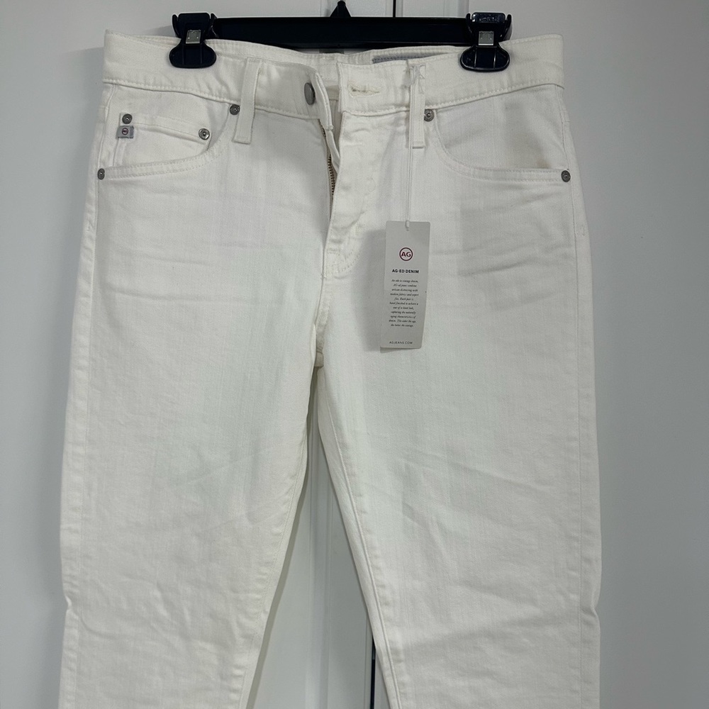 AG white Jeans 27